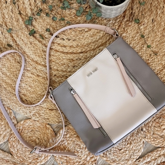 Nine West Genuine Leather Cross Body Bag - Picture 1 of 3